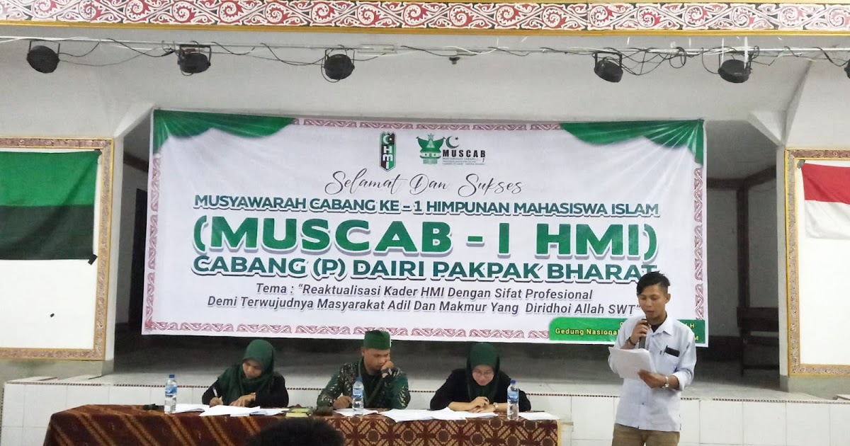 HMI pemkot batu raja Gelar Musyawarah Cabang